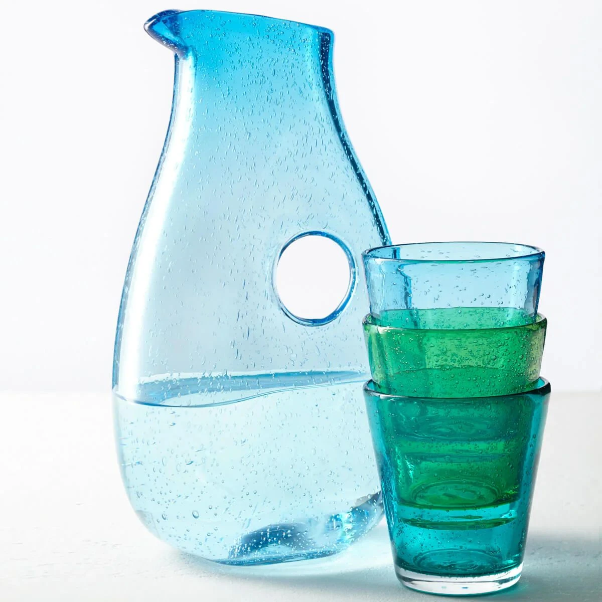 Leonardo Waterglas Burano Blauw - 330 Ml 2 Leonardo Waterglas Burano Blauw - 330 Ml - Afbeelding 2