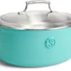 Saveur Selects Braadpan Ovaal Voyage - Saveur Blue - ø 30 Cm / 5.6 Liter - Geëmailleerde Anti-aanbaklaag