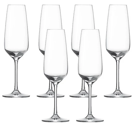 Schott Zwiesel Champagneglazen Taste - 283 Ml - 6 Stuks 2 Schott Zwiesel Champagneglazen Taste - 283 Ml - 6 Stuks - Afbeelding 2