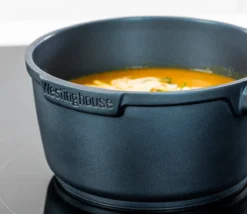 Westinghouse Pannenset Performance (Koekenpan ø 24 En 28 Cm + Steelpan ø 18 Cm) - Blauw - Inductie En Alle Andere Warmtebronnen -Le Creuset Winkel 1200x1040