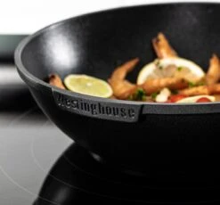 Westinghouse Pannenset Performance (Wokpan + Grillpan) ø 28 Cm - Zwart - Inductie En Alle Andere Warmtebronnen 20 Westinghouse Pannenset Performance (Wokpan + Grillpan) ø 28 Cm - Zwart - Inductie En Alle Andere Warmtebronnen -Le Creuset Winkel 1200x1116