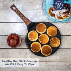 Westinghouse Pannenkoekpannenset Marble Wood - ø 26 En 28 Cm - Inductie En Alle Andere Warmtebronnen -Le Creuset Winkel 1200x1200 90