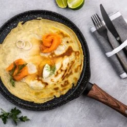 Westinghouse Pannenkoekpannenset Marble Wood - ø 26 En 28 Cm - Inductie En Alle Andere Warmtebronnen -Le Creuset Winkel 1200x1200 91