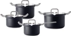 BK Pannenset Q-linair Master Black - 4 Delige Set