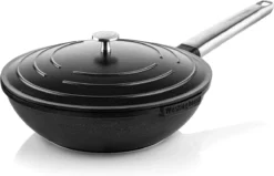 Westinghouse Pannenset Performance - Zwart - 8 Pannen - Complete Pannenset - Inductie En Alle Andere Warmtebronnen -Le Creuset Winkel 1200x773 1