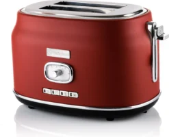 Westinghouse Retro Waterkoker + Broodrooster 2 Sleuven + Blender - Rood -Le Creuset Winkel 1200x973 1