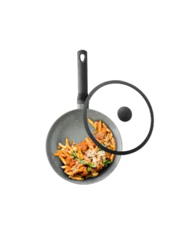 BK Hapjespan Met Deksel - Granite - ø 28 Cm / 4.2 Liter - Keramische Anti-aanbaklaag -Le Creuset Winkel 13c1dbd381001ac3aa63029e2d19e8faacb60f1a BK GRANC Cvd Skillet 1