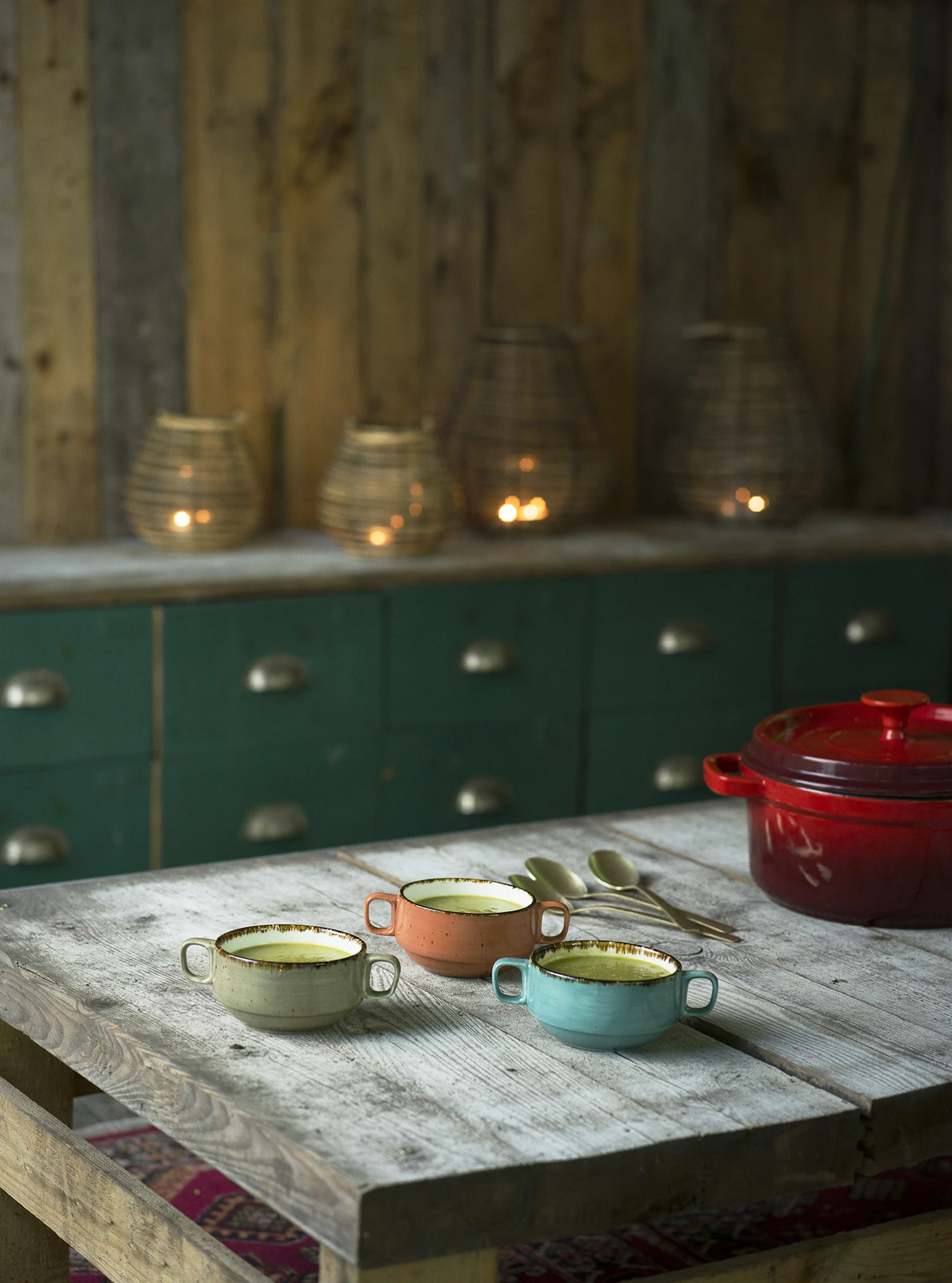 Cosy & Trendy Soepkommen Brisbane ø 10 Cm / 200 Ml - 3 Stuks 2 Cosy & Trendy Soepkommen Brisbane ø 10 Cm / 200 Ml - 3 Stuks - Afbeelding 2