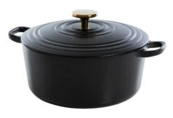 BK Braadpan Bourgogne - Pitch Black - ø 24 Cm / 4.2 Liter