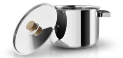 Eva Solo Kookpan Nordic Kitchen RVS - ø 20 Cm / 4 Liter -Le Creuset Winkel 281240 Pot 40l 20cm 2 HIGH