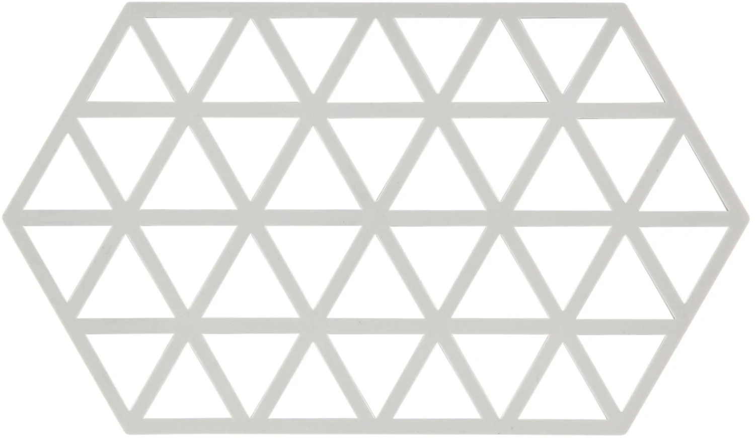 Zone Denmark Pannenonderzetter Triangles - Warm Grey - 24 X 14 Cm 1 Zone Denmark Pannenonderzetter Triangles - Warm Grey - 24 X 14 Cm