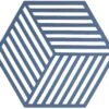 Zone Denmark Pannenonderzetter Hexagon - Denim - 16 X 14 Cm