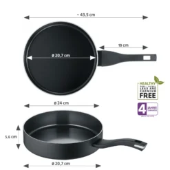 Berndes Hapjespan B.Green - ø 24 Cm / 3.1 Liter - Standaard Anti-aanbaklaag 7 Berndes Hapjespan B.Green - ø 24 Cm / 3.1 Liter - Standaard Anti-aanbaklaag -Le Creuset Winkel 35419 Product 1920x1920