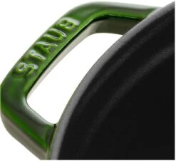 Staub Braadpan / Cocotte - Basilicum - ø 28 Cm / 6.7 Liter -Le Creuset Winkel 40509 354 0 3 1