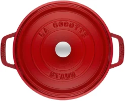 Staub Braadpan / Cocotte - Kersenrood - ø 22 Cm / 2.6 Liter 10 Staub Braadpan / Cocotte - Kersenrood - ø 22 Cm / 2.6 Liter -Le Creuset Winkel 40509 814 0 2 1