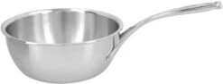 Demeyere 3 Delige Pannenset (Kookpan ø 18 / 20 Cm En Sauspan ø 20 Cm) + Deksels Atlantis 7 - RVS -Le Creuset Winkel 40850 927 0 01