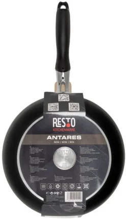 Resto Kitchenware Wokpan Antares - ø 24 Cm - Standaard Anti-aanbaklaag -Le Creuset Winkel 4260709010120 4