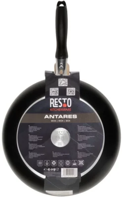 Resto Kitchenware Wokpan Antares - ø 28 Cm - Standaard Anti-aanbaklaag 13 Resto Kitchenware Wokpan Antares - ø 28 Cm - Standaard Anti-aanbaklaag -Le Creuset Winkel 4260709010137 1