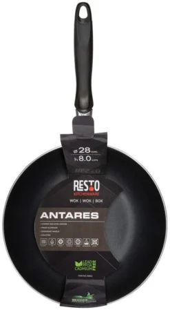 Resto Kitchenware Wokpan Antares - ø 28 Cm - Standaard Anti-aanbaklaag 12 Resto Kitchenware Wokpan Antares - ø 28 Cm - Standaard Anti-aanbaklaag -Le Creuset Winkel 4260709010137