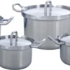 BK Pannenset Q-linair Master RVS - 4 Delige Set