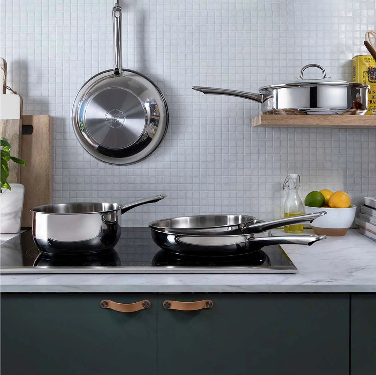 BK Wokpan Bright RVS - ø 28 Cm - Zonder Anti-aanbaklaag 5 BK Wokpan Bright RVS - ø 28 Cm - Zonder Anti-aanbaklaag - Afbeelding 5