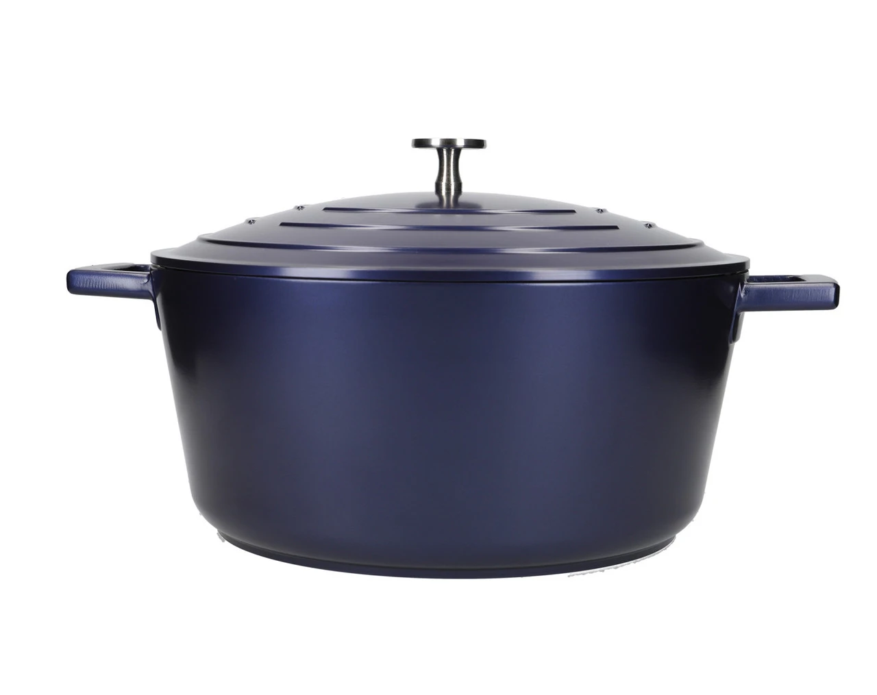 MasterClass Braadpan Blauw - ø 28 Cm / 5 Liter - Standaard Anti-aanbaklaag 1 MasterClass Braadpan Blauw - ø 28 Cm / 5 Liter - Standaard Anti-aanbaklaag