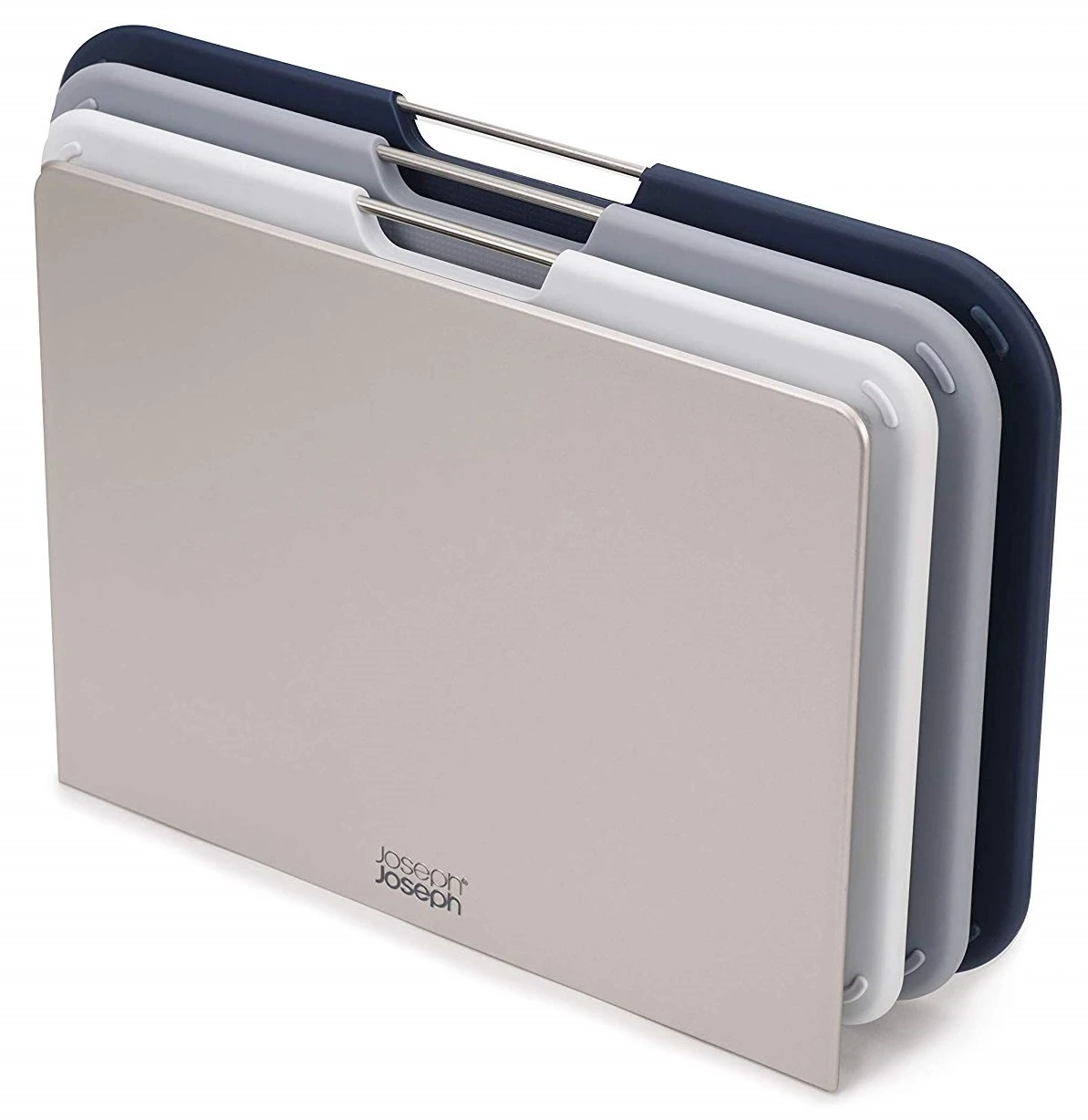 Joseph Joseph 3-delige Snijplankenset Met Houder - Nest Boards - Grijs 1 Joseph Joseph 3-delige Snijplankenset Met Houder - Nest Boards - Grijs