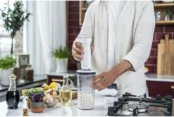 Zwilling Staafmixer Enfinigy - 800 W - 9 Snelheden - Zilver/Wit -Le Creuset Winkel 750060053