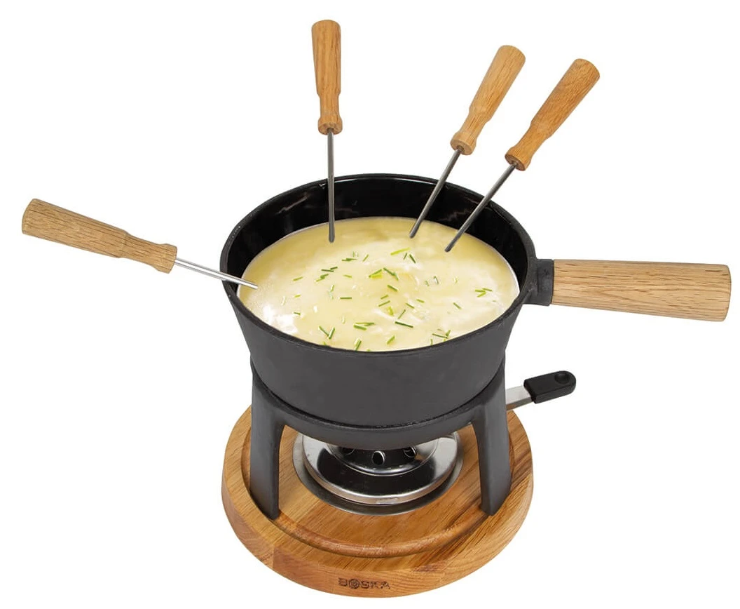 Boska Fondueset Pro - 4 Personen - Zwart - 1.2 Liter 1 Boska Fondueset Pro - 4 Personen - Zwart - 1.2 Liter
