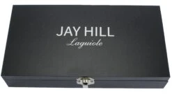 Jay Hill Steakmessen Laguiole - Raw Black - RVS - 6 Stuks -Le Creuset Winkel 8720364453435 5