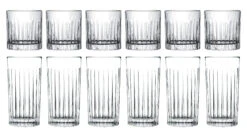 Cookinglife Glazenset (cocktailglazen & Longdrinkglazen) Moville - 12 Delige Set