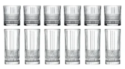 Cookinglife Glazenset (cocktailglazen & Longdrinkglazen) Monea - 12 Delige Set