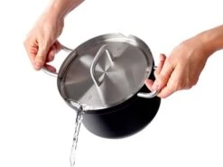 BK Pannenset Q-linair Master Black - 4 Delige Set -Le Creuset Winkel BK Q linair Master SS Black Casserole Pour