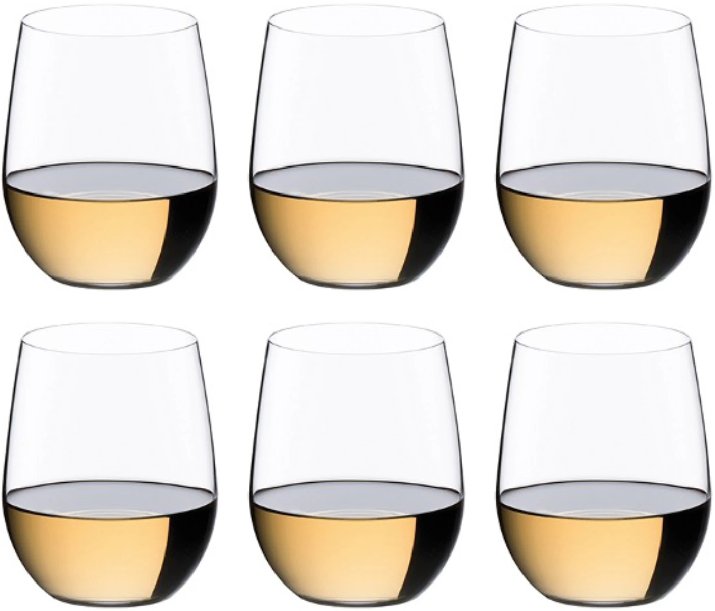 Riedel Witte Wijnglazen O Wine - Viognier / Chardonnay - 6 Stuks 1 Riedel Witte Wijnglazen O Wine - Viognier / Chardonnay - 6 Stuks