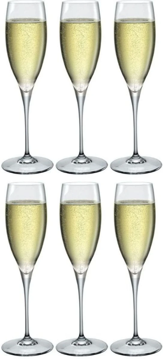 Bormioli Rocco Champagneglazen Premium - 260 Ml - 6 Stuks 1 Bormioli Rocco Champagneglazen Premium - 260 Ml - 6 Stuks