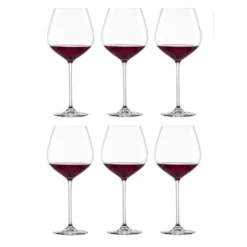 Schott Zwiesel Gin Tonic Glazen Fortissimo - 740 Ml - 6 Stuks -Le Creuset Winkel CL.22425 Fortissimo Burgunder Gr140 fstb 1