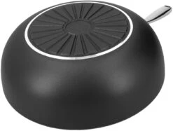 Demeyere Wokpan Alu Plus 3 - Duraslide - ø 28 Cm - Standaard Anti-aanbaklaag -Le Creuset Winkel Demeyere Wokpan Alu Plus 3 750057274