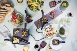 Espressions Gourmetstel Square - 4 Personen -Le Creuset Winkel Espressions Gourmetstel Raclette Square 21 x 13 cm