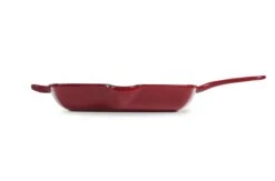 BK Grillpan Bourgogne - Chili Red - 26 X 26 Cm - Geëmailleerde Anti-aanbaklaag -Le Creuset Winkel H6072 946 BOUR PD HR 300dpi 8bba