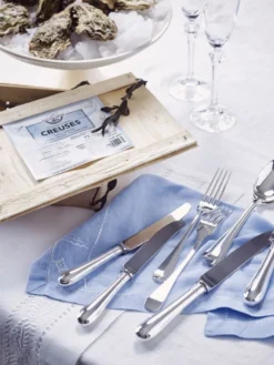 Van Kempen & Begeer Groentelepel Hollands Glad - Verzilverd -Le Creuset Winkel Hollands Glad zilver 7140