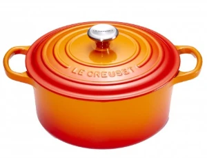 Le Creuset Braadpan Signature - Oranjerood - ø 28 Cm / 6.7 Liter 1 Le Creuset Braadpan Signature - Oranjerood - ø 28 Cm / 6.7 Liter