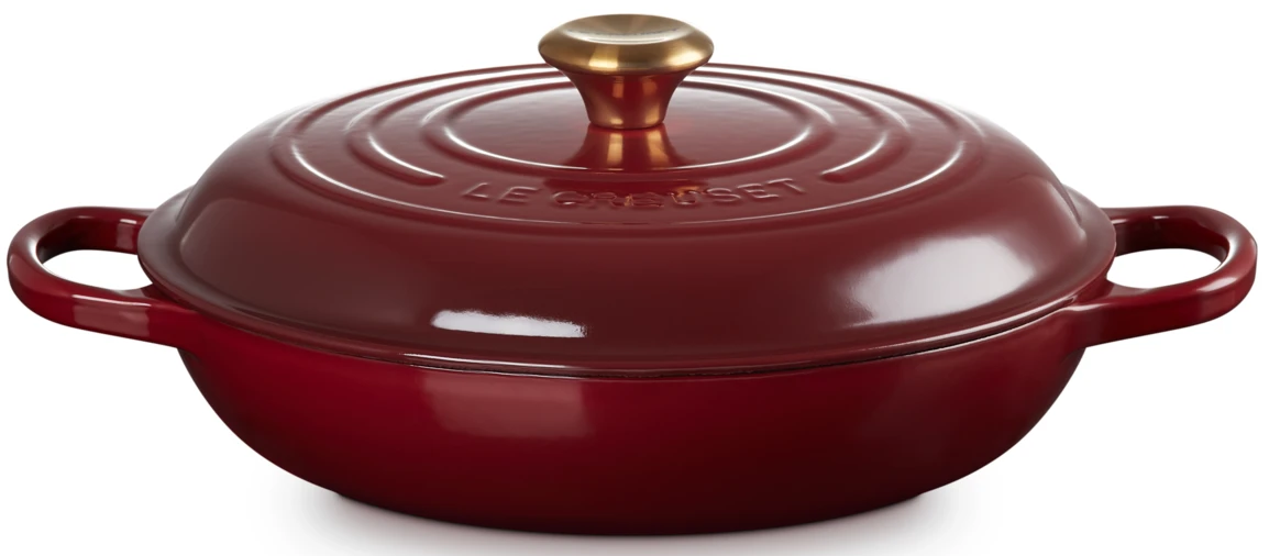 Le Creuset Braadpan Signature - Campagnard - Rhone - ø 30 Cm / 3.5 Liter 1 Le Creuset Braadpan Signature - Campagnard - Rhone - ø 30 Cm / 3.5 Liter