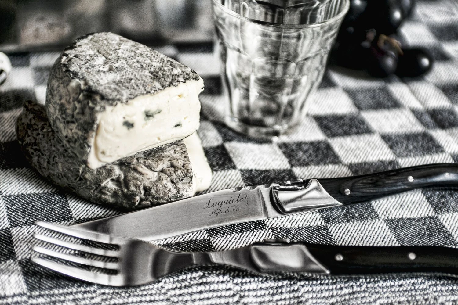 Laguiole Style De Vie Steakvorken Luxury Line Zwart Ebbenhout 6 Stuks 4 Laguiole Style De Vie Steakvorken Luxury Line Zwart Ebbenhout 6 Stuks - Afbeelding 4