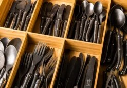 Laguiole Style De Vie Kaasmessenset Black Stonewash 9 Laguiole Style De Vie Kaasmessenset Black Stonewash -Le Creuset Winkel Laguiole kaasmessen black stonewasg sf kl 5