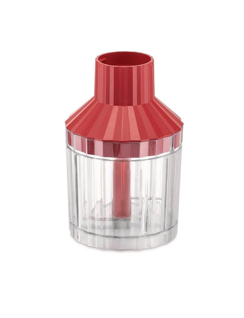 Alessi Staafmixer Set Plissé - Rood - Michele De Lucchi - MDL10S R 6 Alessi Staafmixer Set Plissé - Rood - Michele De Lucchi - MDL10S R - Afbeelding 6