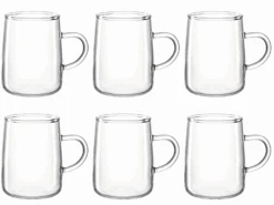 Montana Theeglazen - Hittebestendig Glas - 300 Ml - 6 Stuks