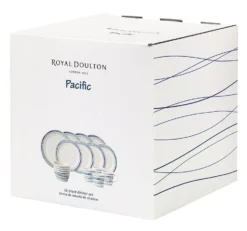 Royal Doulton Serviesset Pacific Lines - 16-delig / 4 Personen 7 Royal Doulton Serviesset Pacific Lines - 16-delig / 4 Personen -Le Creuset Winkel RD Pacific Lines 16 Piece Dinner Set IMG 5983