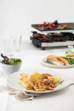 Fritel Gourmetstel RG 4180 -Le Creuset Winkel RG 4180 Raclette Grill 142170 06