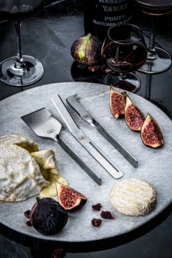 Laguiole Style De Vie Kaasmes En Botermes Zilver - 6 Stuks 8 Laguiole Style De Vie Kaasmes En Botermes Zilver - 6 Stuks -Le Creuset Winkel SDVCheese6Steel 1