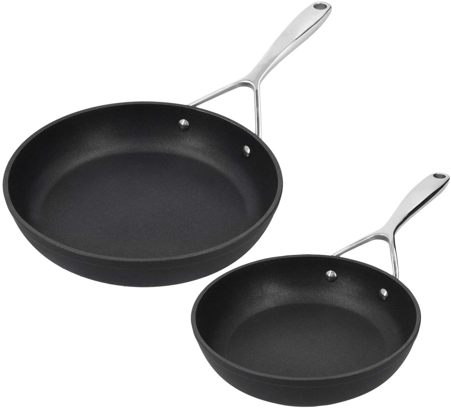 Demeyere Koekenpannen Alu Plus 3 - Duraslide - ø 24 + 28 Cm - Standaard Anti-aanbaklaag 1 Demeyere Koekenpannen Alu Plus 3 - Duraslide - ø 24 + 28 Cm - Standaard Anti-aanbaklaag